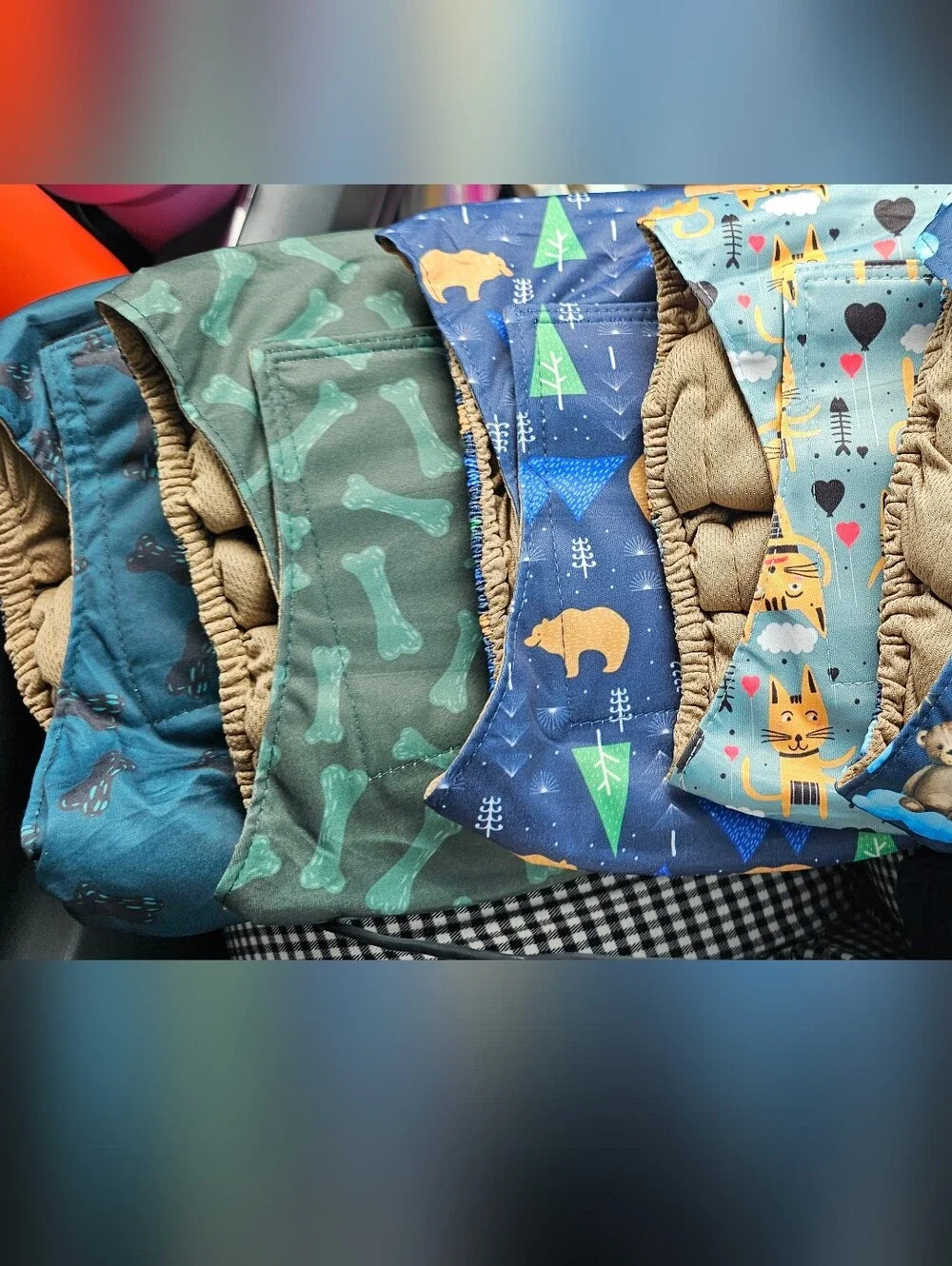 Padded Belly Bands For Male Dogs Size Large